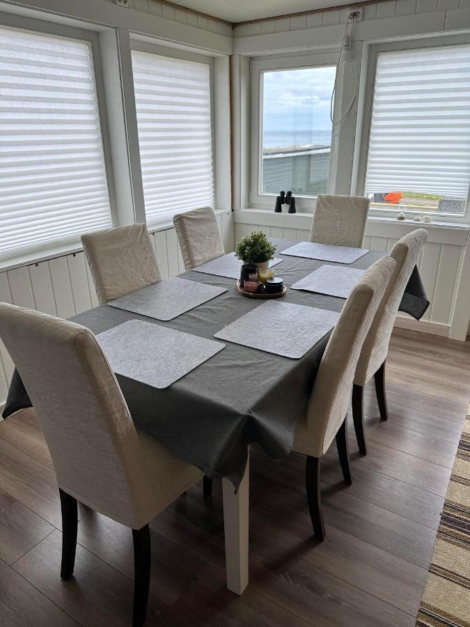 Ferienwohnung Barents Sea Window Ytre Kiberg Exterior foto