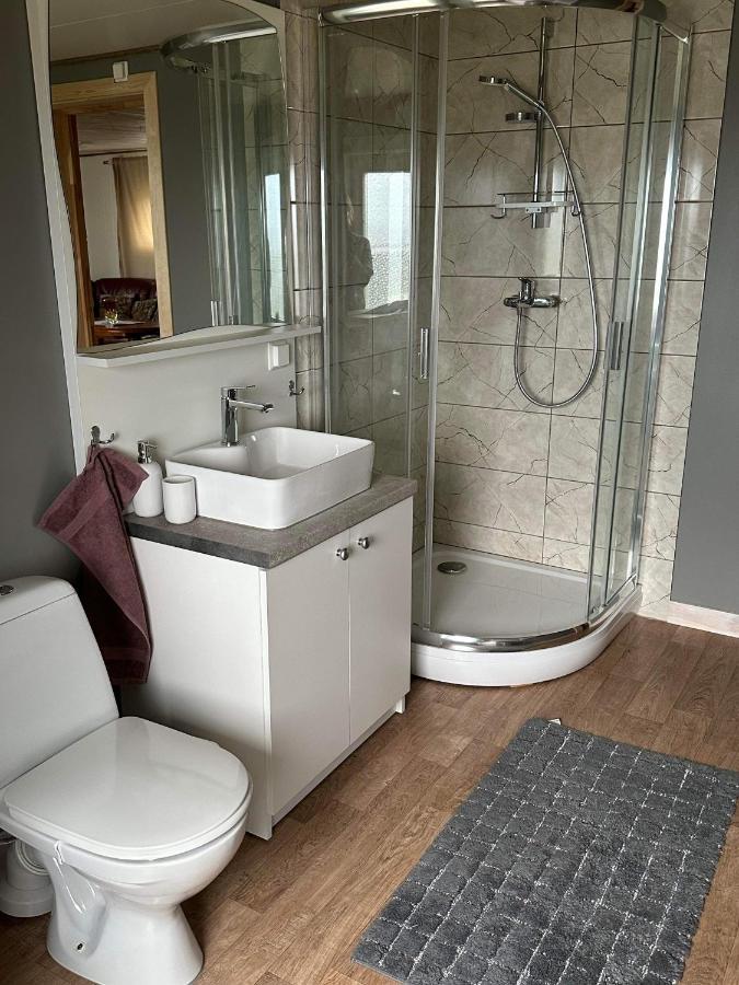 Ferienwohnung Barents Sea Window Ytre Kiberg Exterior foto